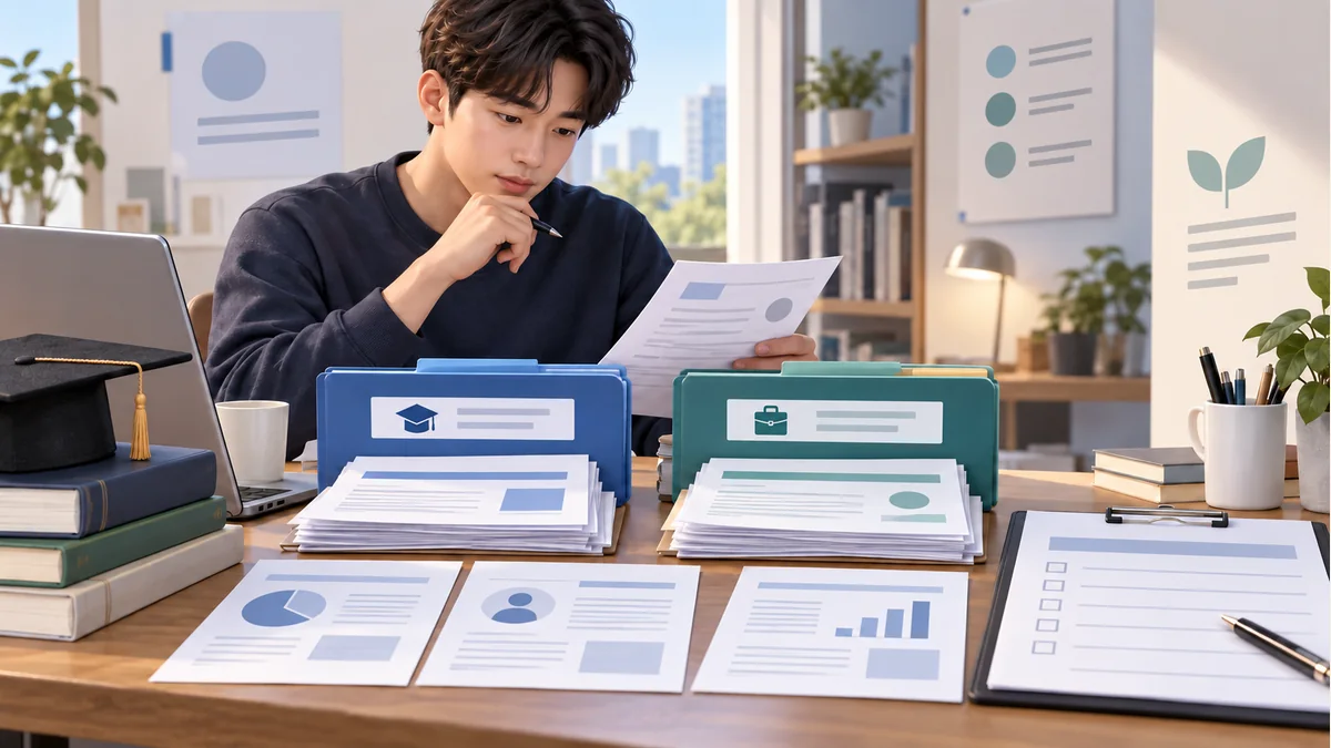 일반 상환과 취업 후 상환 학자금대출의 잔액자료를 개인회생 채권자목록과 대조하는 모습