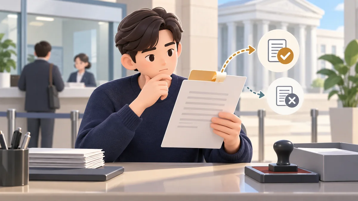 개인회생 개시결정 전 신청 취하와 법원 허가 여부를 검토하는 모습