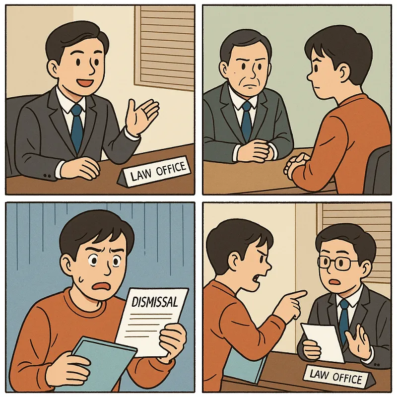 법률사무소 실수로 회생 기각